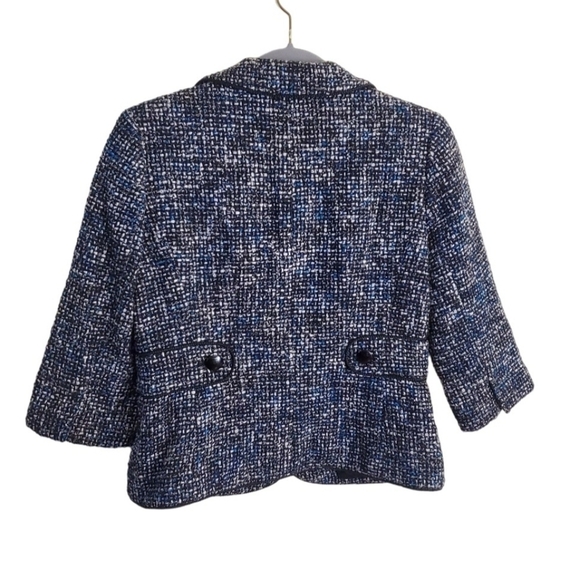 Semantiks Wool Tweed 3/4 Sleeve Jacket Size 6P - Picture 2 of 7